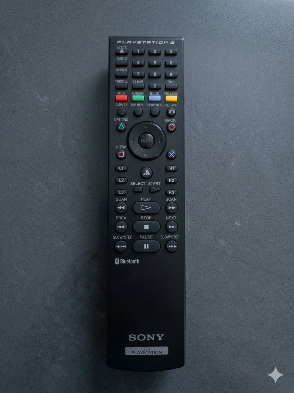 Sony Black Battery Compartment Remote Insert
